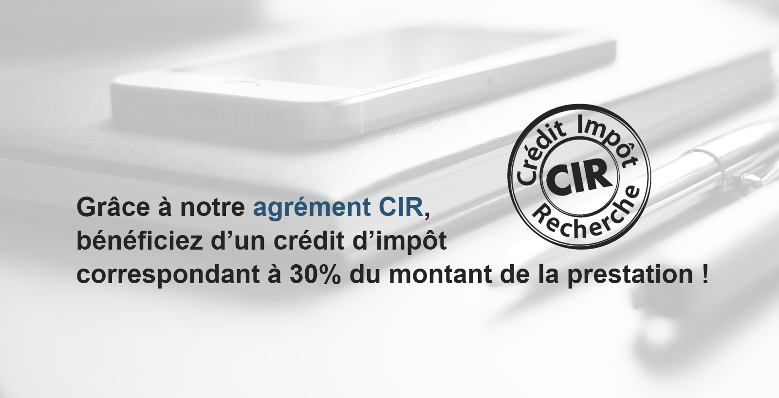 image de fond présentant le CIR